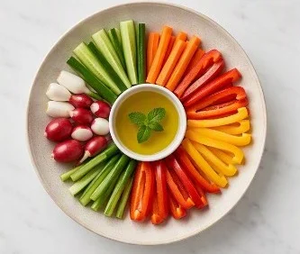 Crudités platter